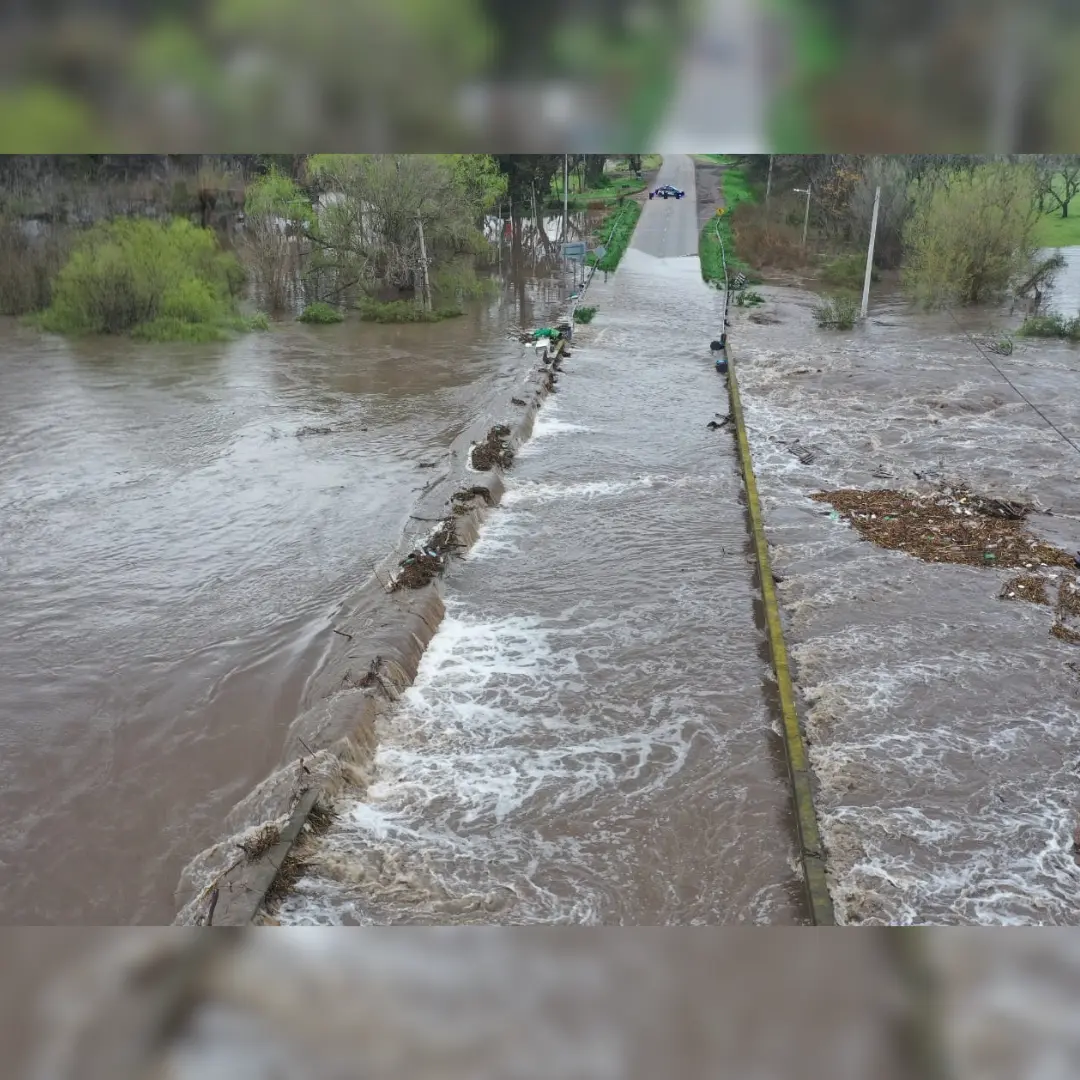 SIGUE CERRADO EL TRAMO DE LA RUTA 9 VIEJA ENTRE CORREA Y CARCARANA