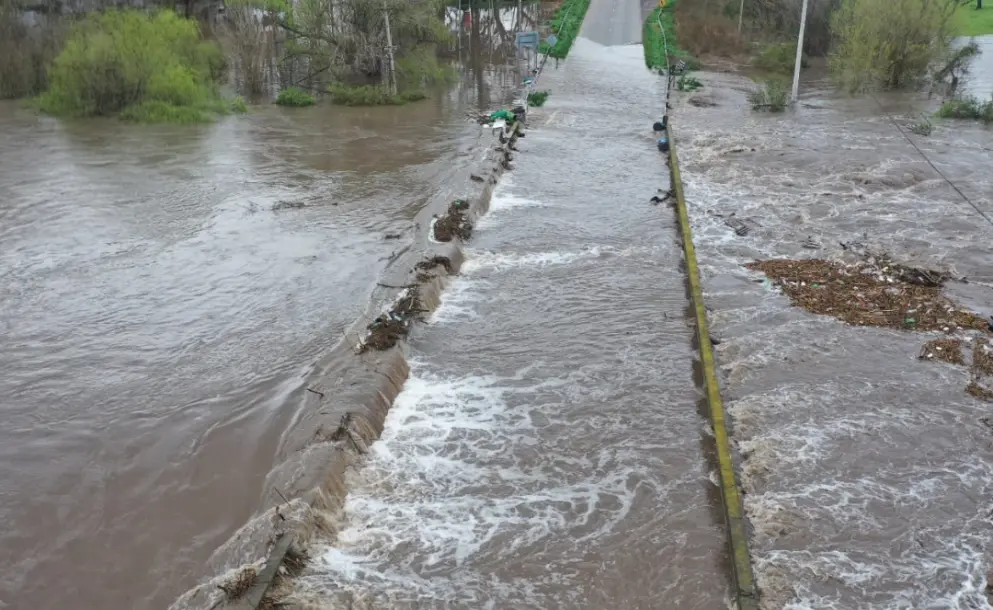 SIGUE CERRADO EL TRAMO DE LA RUTA 9 VIEJA ENTRE CORREA Y CARCARAÑÁ