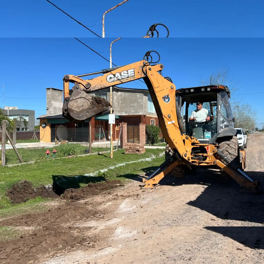 EL MUNICIPIO ACTIVO UN PLAN DE ZANJEO PARA RESOLVER EL DEFICIT PLUVIAL