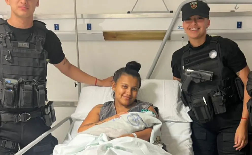 POLICÍAS ASISTIERON UN PARTO DE EMERGENCIA EN LAS PRIMERAS HORAS DEL AÑO