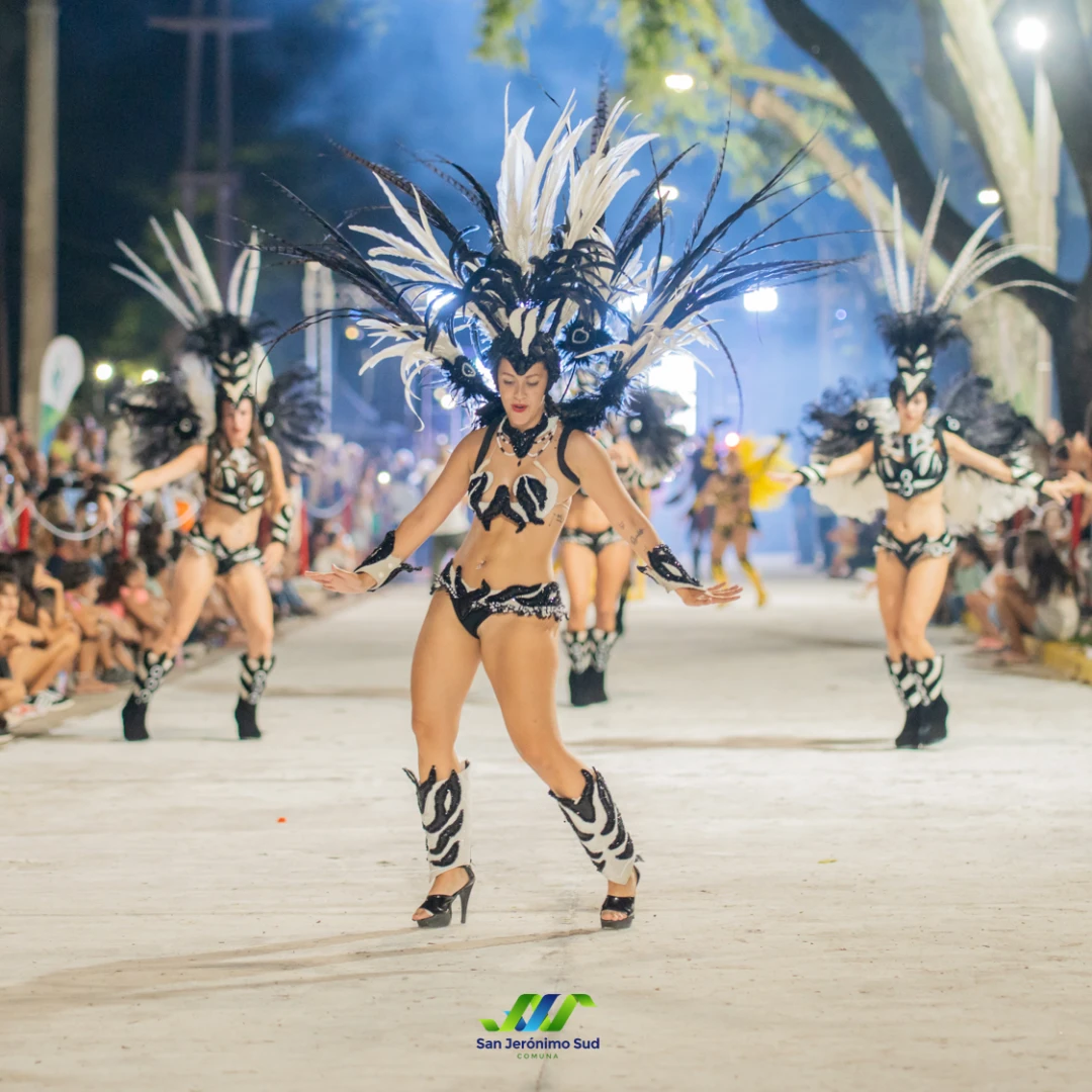 SAN JERÓNIMO SUD CELEBRA EL CARNAVAL CON COMPARSAS Y SHOWS EN VIVO