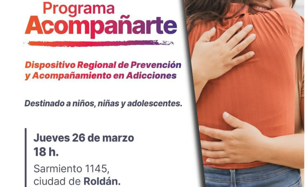 ROLDÁN INAUGURA UN CENTRO REGIONAL PARA PREVENIR ADICCIONES EN JÓVENES