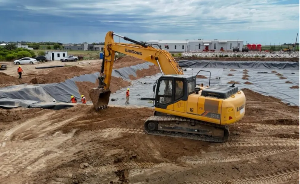 VENADO TUERTO: INAUGURAN OBRA CLAVE PARA TERMINAR CON EL BASURAL A CIELO ABIERTO