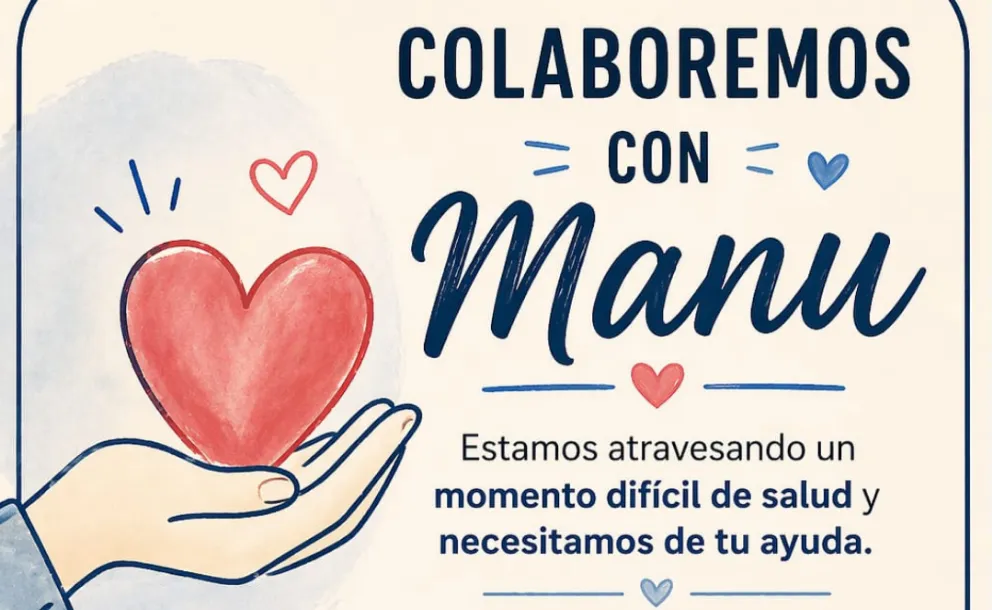 SOLIDARIDAD EN ROLDÁN: PIDEN COLABORACIÓN PARA EL TRATAMIENTO DE MANUEL HEGI