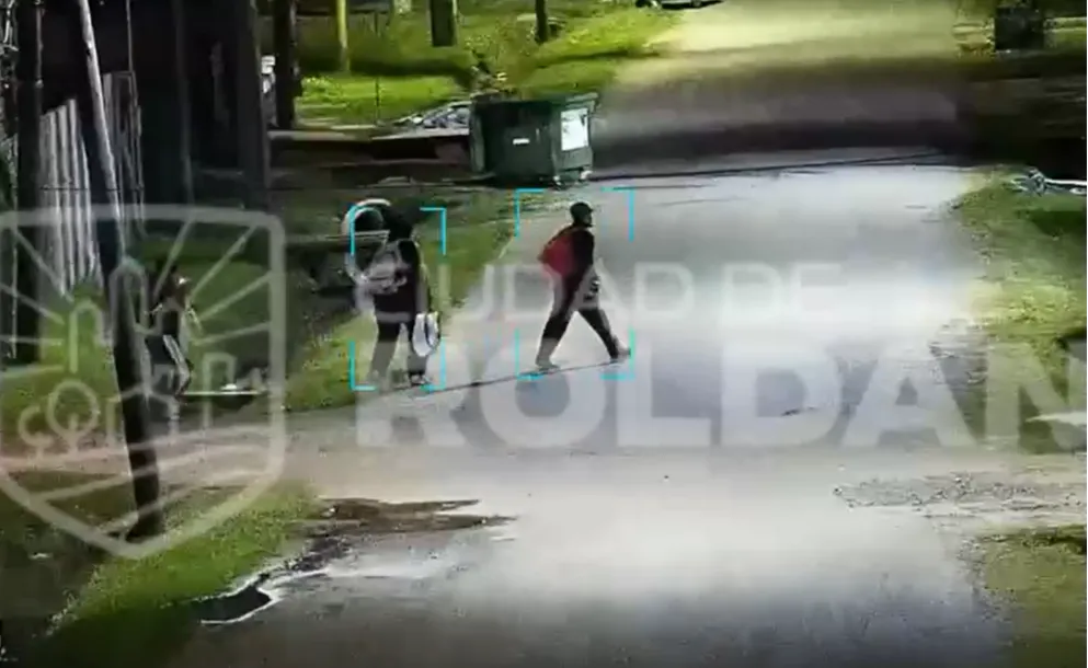 ROBABAN CABLES Y LAS CÁMARAS LOS DELATARON: TRES DETENIDOS EN ROLDÁN