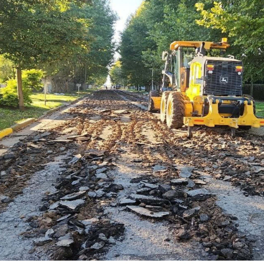 SAN JERÓNIMO AVANZA CON OBRAS VIALES Y CLOACAS EN TODA LA LOCALIDAD