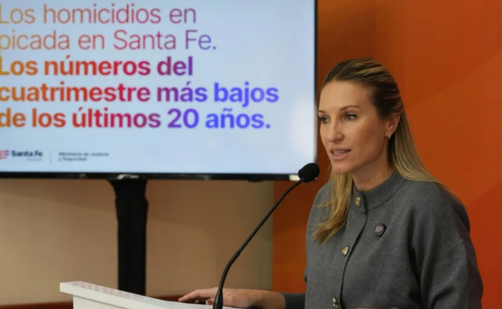 SANTA FE REGISTRA 48 HOMICIDIOS EN 2026 Y MARCA EL NIVEL MÁS BAJO EN DOS DÉCADAS
