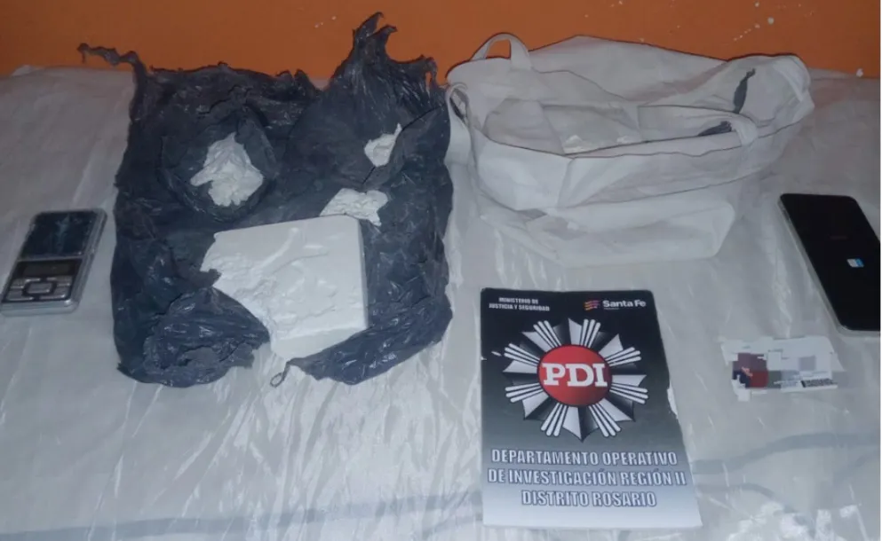 GOLPE AL NARCOMENUDEO: ALLANAMIENTO, DETENCIÓN Y COCAÍNA DE ALTA PUREZA