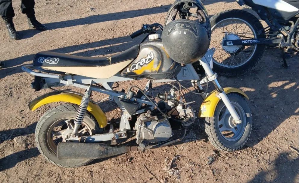 SECUESTRARON EN ROLDÁN UNA MOTO CON EL MOTOR ADULTERADO DURANTE UN CONTROL