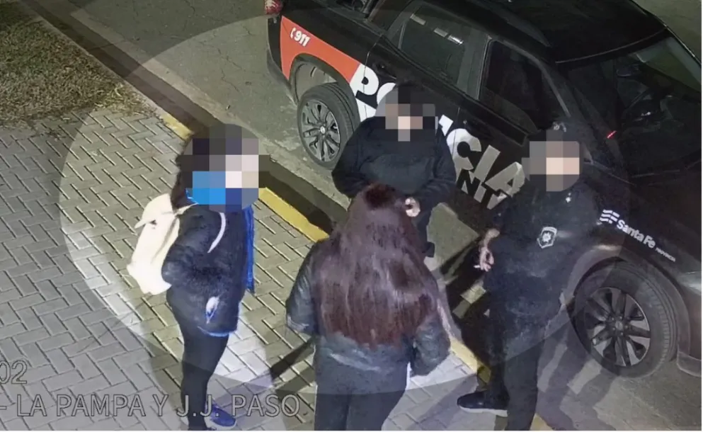 ROLDÁN; RÁPIDO OPERATIVO TRAS UNA ALERTA EMITIDA DESDE UN TÓTEM DE SEGURIDAD