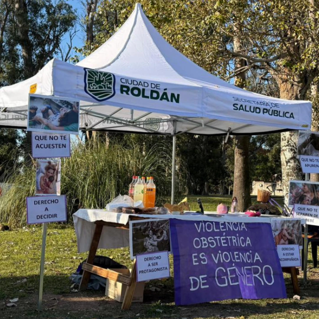 CON CHARLAS Y ACTIVIDADES, ASÍ PASÓ LA JORNADA POR EL PARTO RESPETADO