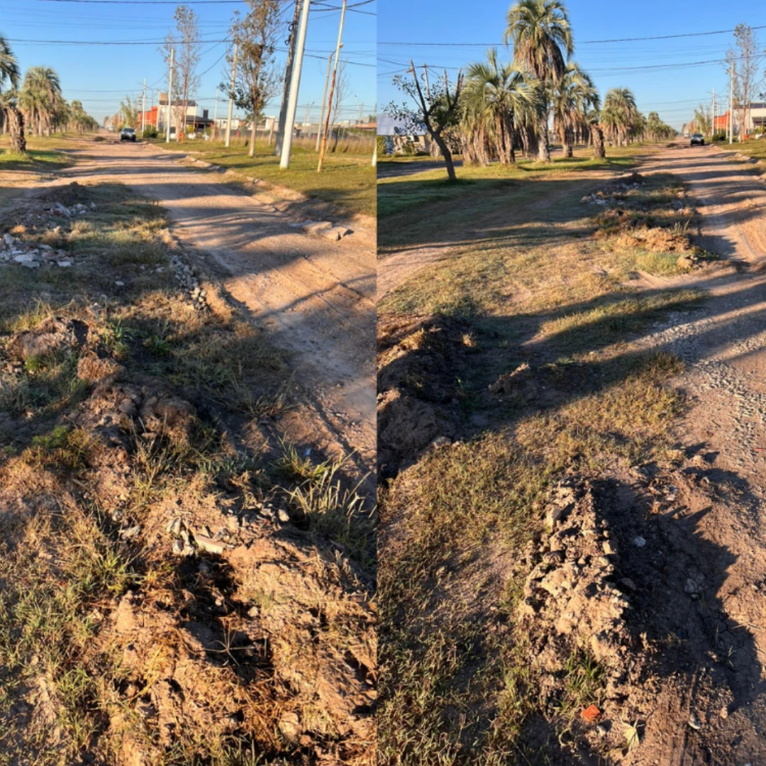 PIDEN OBRAS URGENTES EN CALLE TALACASTO POR PROBLEMAS DE TRANSITABILIDAD