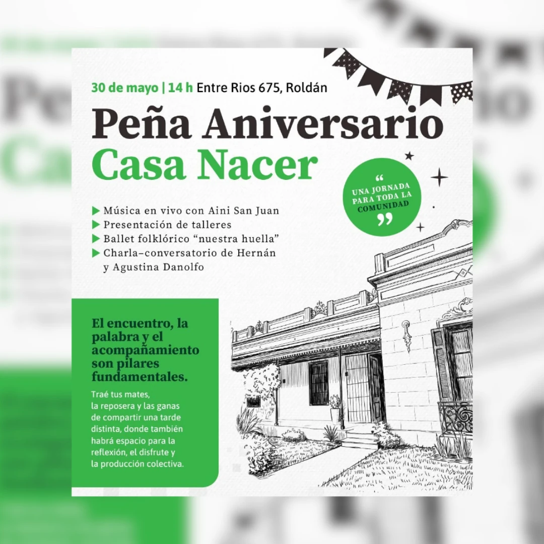 CASA NACER CUMPLE UN AÑO Y LO CELEBRA CON UNA JORNADA ABIERTA A LA COMUNIDAD