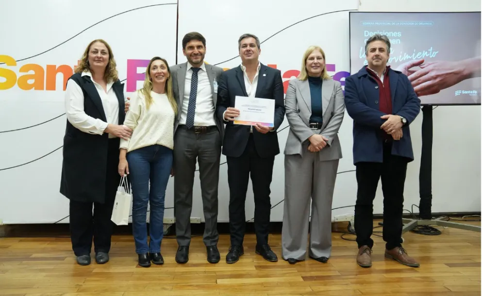 SANTA FE REFUERZA LA RED DE DONACIÓN DE ÓRGANOS Y CRECEN LOS TRASPLANTES