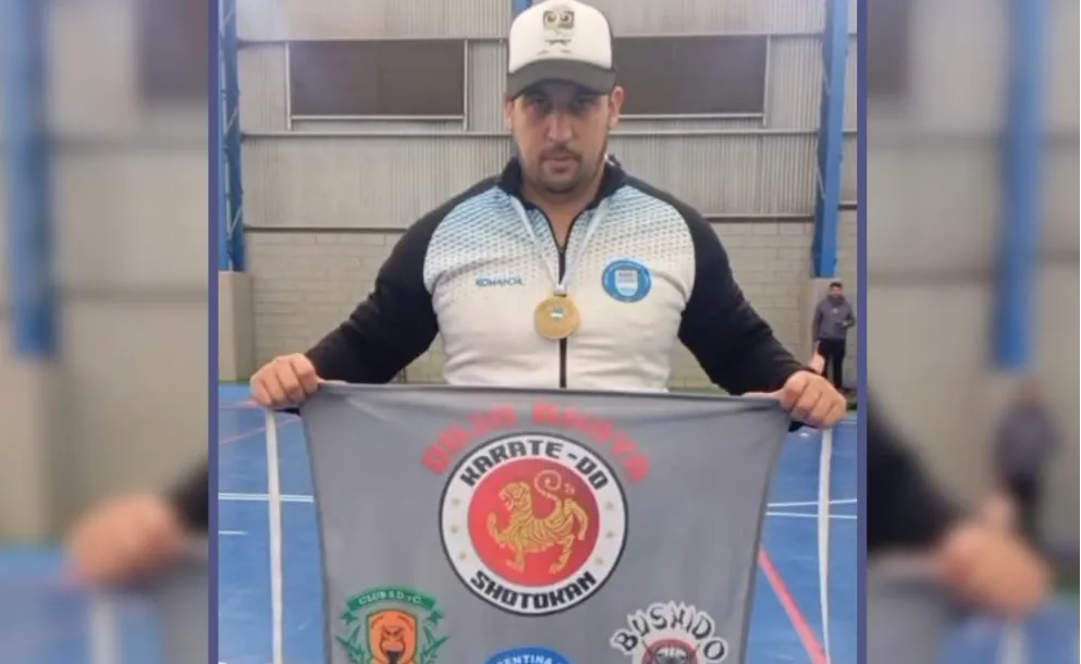 UN SENSEI DE ROLDÁN LLEVÓ A SANTA FE A LO MÁS ALTO DEL KARATE ARGENTINO