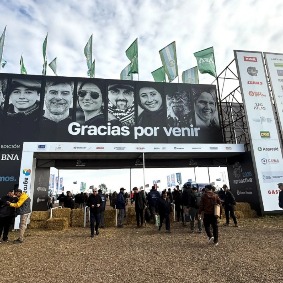 ROLDÁN LLEGÓ A AGROACTIVA 2026 CON SIETE EMPRESAS Y MOSTRÓ SU POTENCIAL PRODUCTIVO