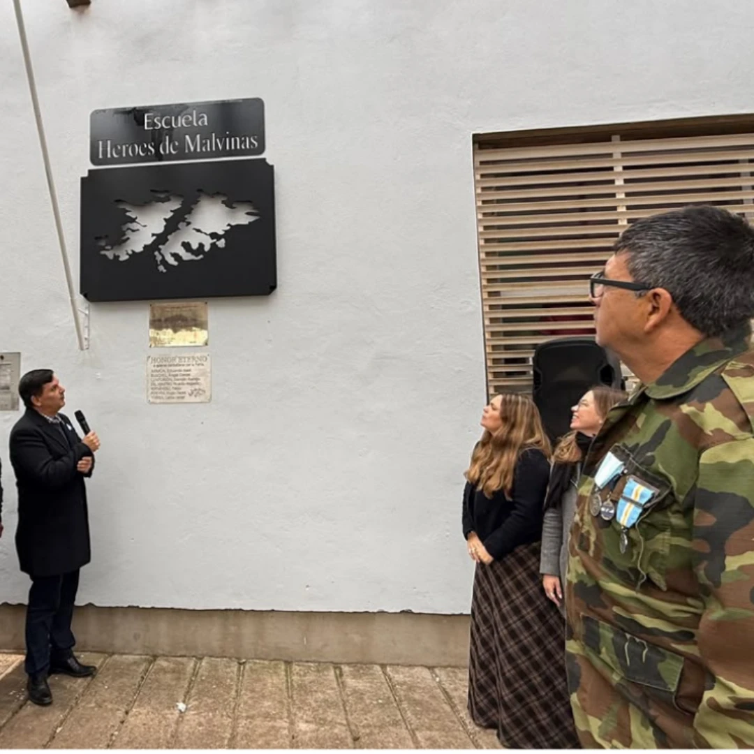 “HÉROES DE MALVINAS”:LA ESCUELA 1399 CELEBRÓ SUS 10 AÑOS Y OFICIALIZÓ EL NOMBRE