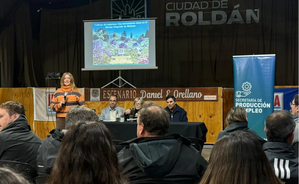 ROLDÁN FUE SEDE DE UN IMPORTANTE ENCUENTRO REGIONAL SOBRE PRODUCCIÓN SOSTENIBLE