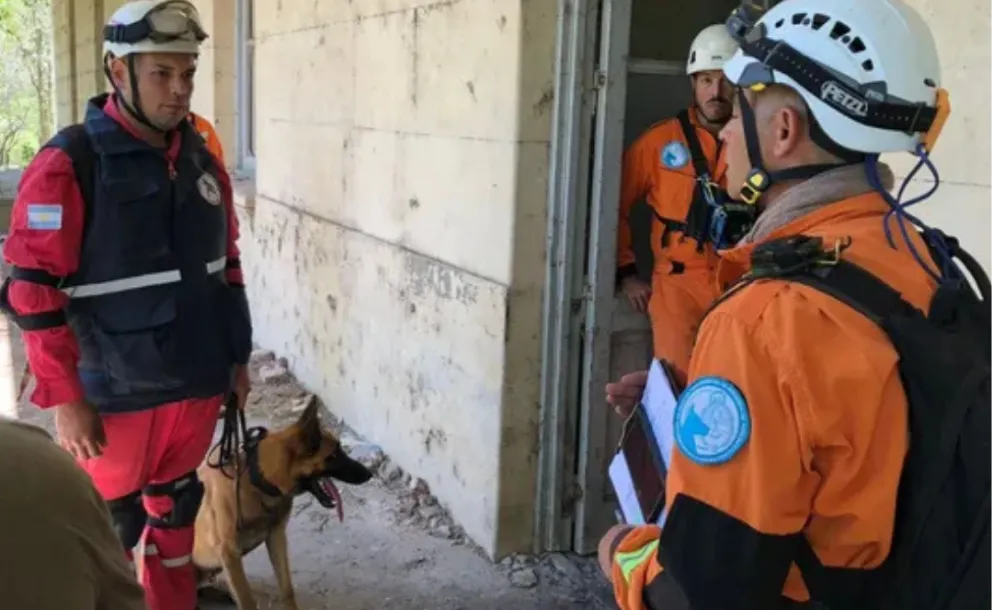 ROLDÁN TENDRÁ REPRESENTACIÓN EN UNA BRIGADA ARGENTINA PREPARADA PARA GRANDES EMERGENCIAS