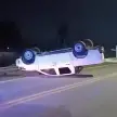 ESPECTACULAR VUELCO EN FUNES: LA ALCOHOLEMIA DIO POSITIVA TRAS EL ACCIDENTE
