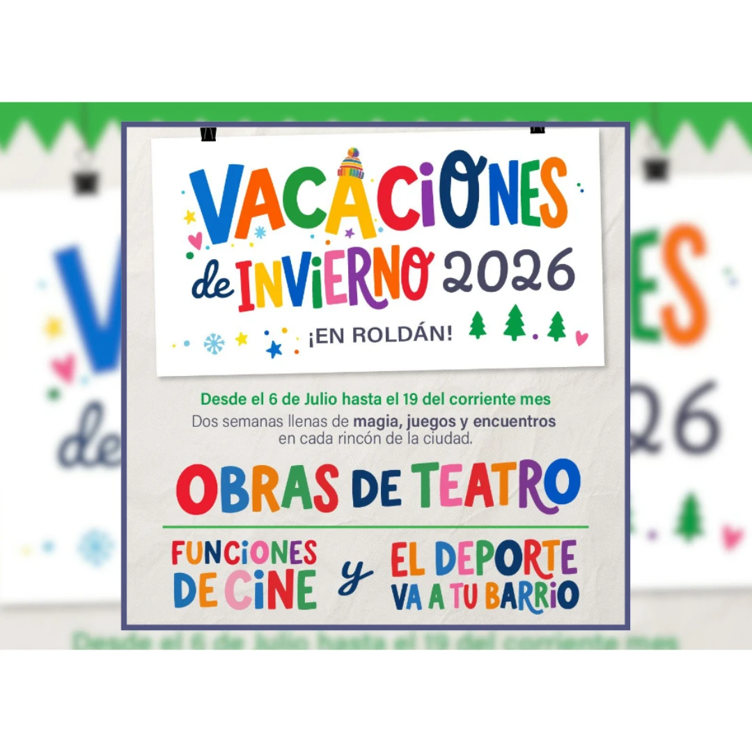 VACACIONES DE INVIERNO EN ROLDÁN: TEATRO, CINE, FERIAS Y DEPORTES PARA TODA LA FAMILIA