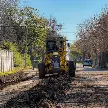 CON APOYO DE LA PROVINCIA, ROLDÁN INICIÓ LA PAVIMENTACIÓN DE CALLE SANTA ROSA