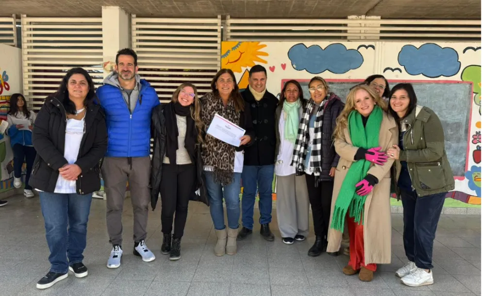 EL GOBIERNO PROVINCIAL DESTINÓ MÁS DE $7 MILLONES A LA ESCUELA  1.399 
