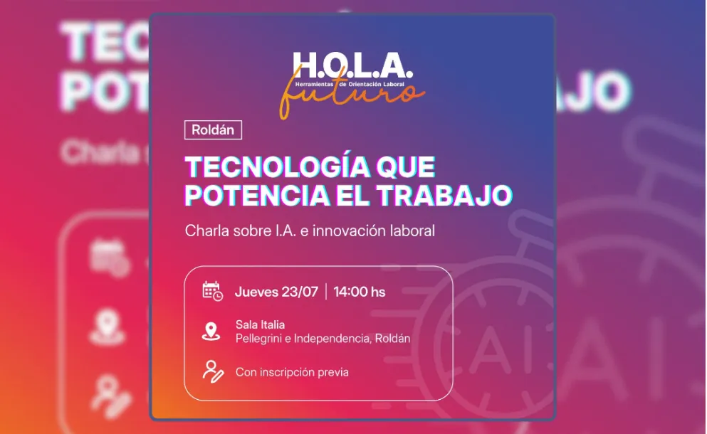 INTELIGENCIA ARTIFICIAL: LLEGA UNA JORNADA GRATUITA PARA EMPRENDEDORES Y EMPRESAS