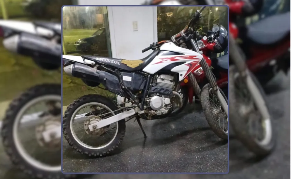 ALLANAMIENTOS EN ROLDÁN PERMITIERON RECUPERAR UNA MOTO ROBADA EN FUNES