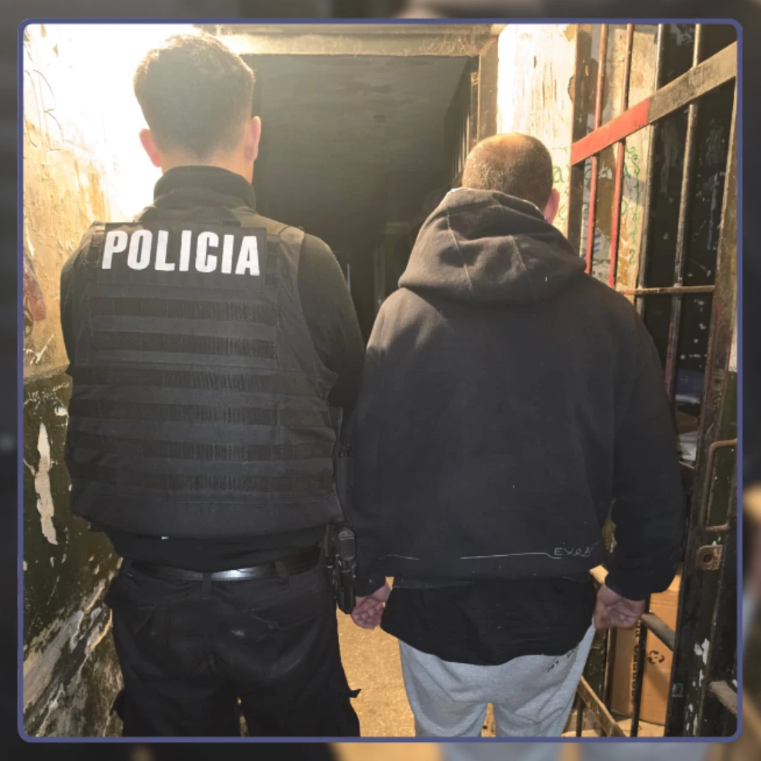 SALIÓ A ROBAR CABLES Y TERMINÓ ATRAPADO POR EL OJO DE LAS CÁMARAS