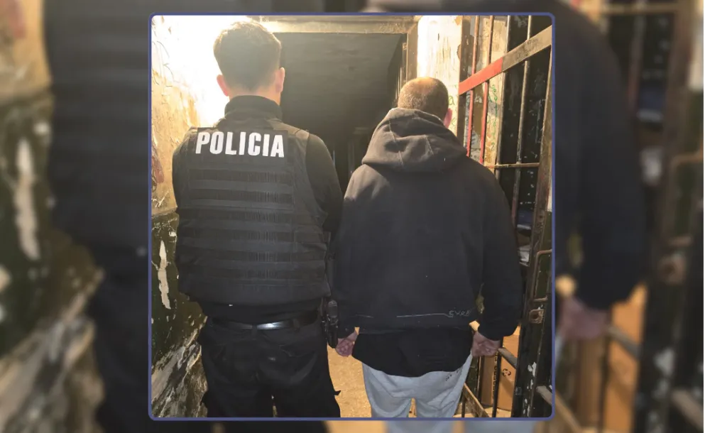 SALIÓ A ROBAR CABLES Y TERMINÓ ATRAPADO POR EL OJO DE LAS CÁMARAS