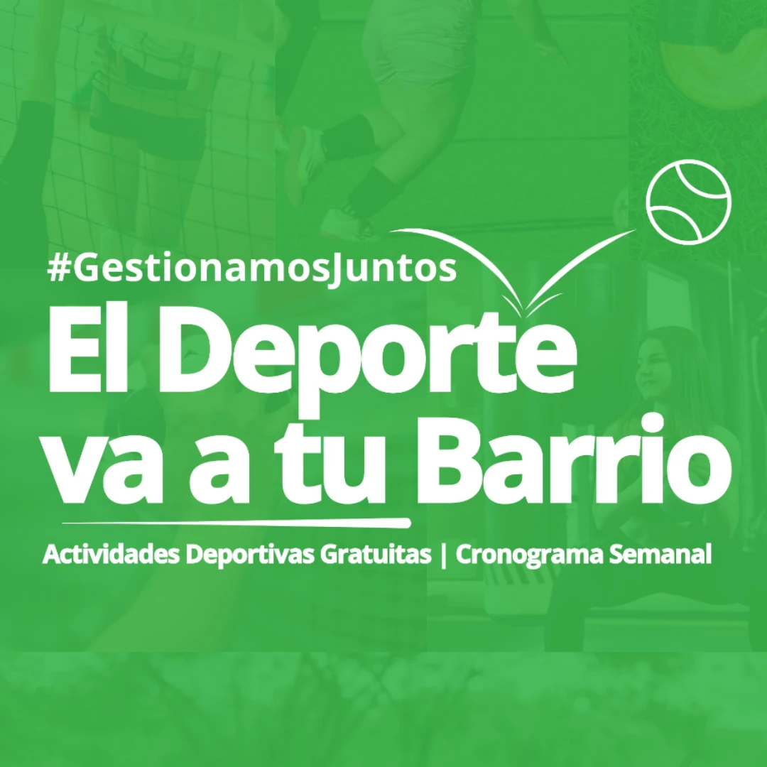 ROLDÁN FORTALECE SU PROPUESTA DEPORTIVA CON ACTIVIDADES PARA TODAS LAS EDADES