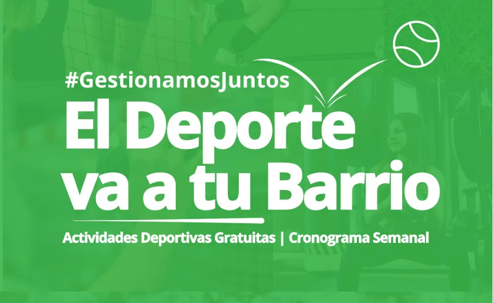 ROLDÁN FORTALECE SU PROPUESTA DEPORTIVA CON ACTIVIDADES PARA TODAS LAS EDADES