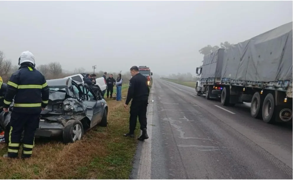 FATAL MAÑANA EN LA RUTA 34: UN AUTOMOVILISTA MURIÓ TRAS UN VIOLENTO ACCIDENTE