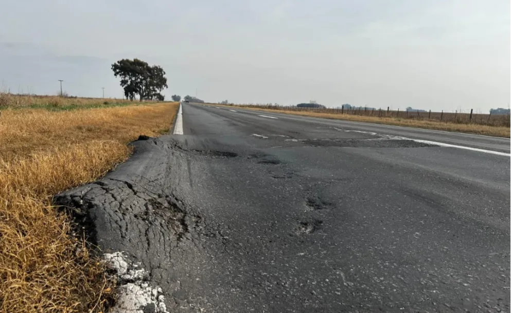 ORDEAN AL GOBIERNO NACIONAL REPARAR DE URGENCIA TRES RUTAS NACIONALES EN EL SUR DE SANTA FE