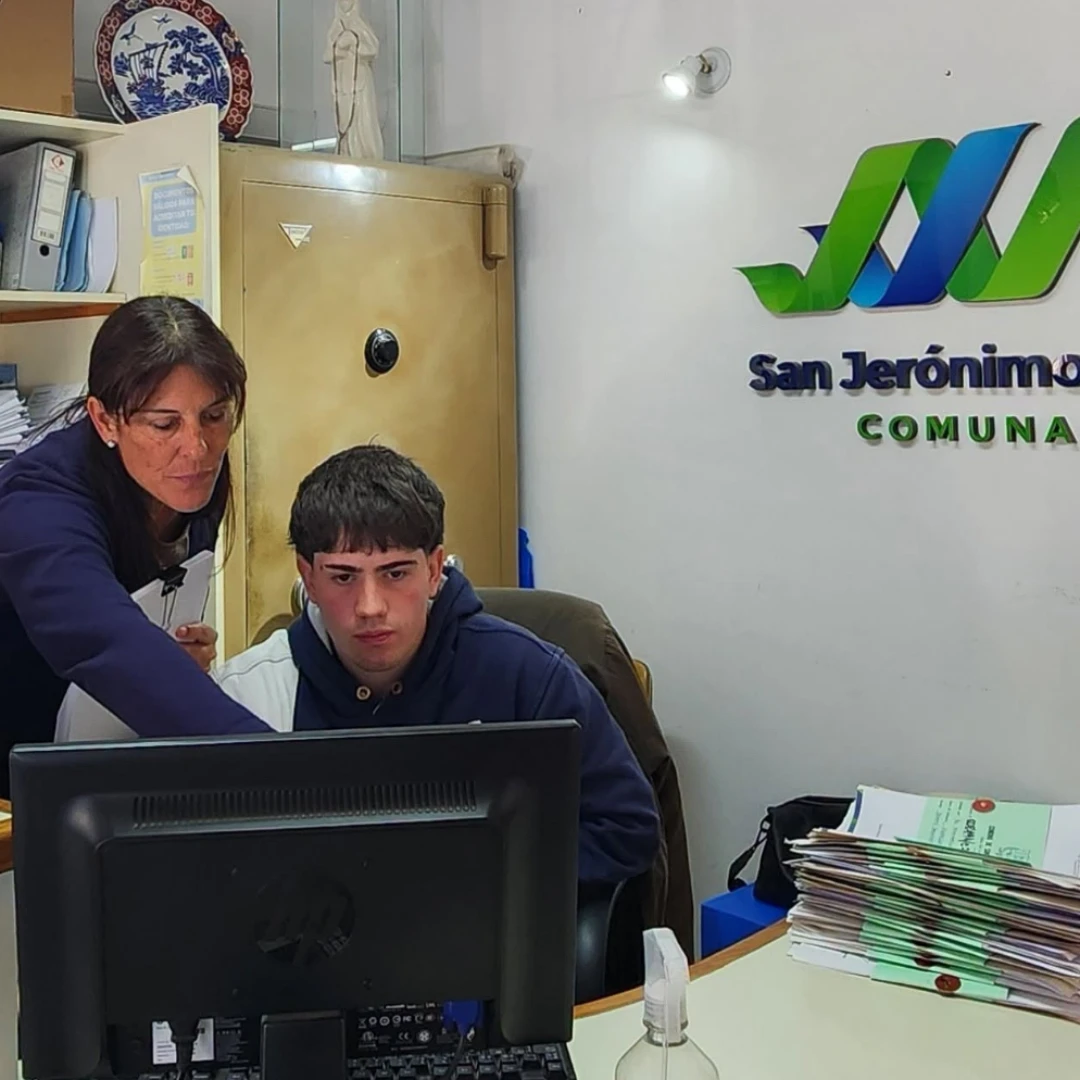 DE LA ESCUELA AL MUNDO LABORAL: ALUMNOS REALIZAN PASANTÍAS EN LA COMUNA DE SAN JERÓNIMO
