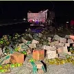 CARCARAÑÁ: EL VUELCO DE UN CAMIÓN COMPLICÓ LA CIRCULACIÓN EN LA AUTOPISTA