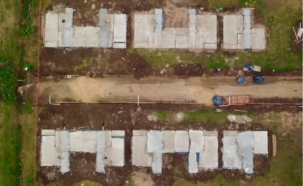 SAN JERÓNIMO SUD: CONSTRUYEN 10 NUEVAS VIVIENDAS CON UNA INVERSIÓN SUPERIOR A $630 MILLONES