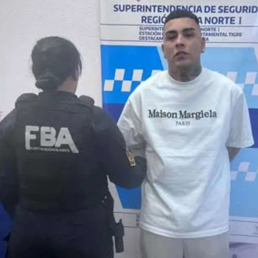 CALLEJERO FINO FUE DETENIDO EN TIGRE TRAS UN CONTROL EN EL QUE ENCONTRARON UNA PISTOLA GLOCK