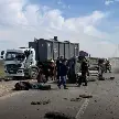 UN AUTO DESPISTÓ, CRUZÓ DE MANO Y CHOCÓ CONTRA UN CAMIÓN EN LA AUTOPISTA ROSARIO-CÓRDOBA
