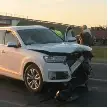 ARROJARON UN NEUMÁTICO A LA AUTOPISTA ROSARIO-CÓRDOBA Y PROVOCARON UN CHOQUE EN CADENA