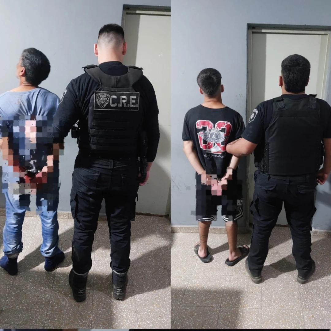 DOS HOMBRES FUERON DETENIDOS TRAS UN INTENTO DE ROBO DE VEHÍCULO EN ROLDÁN