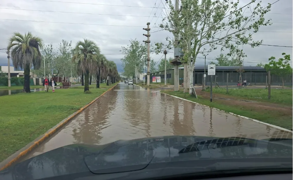 ROLDÁN RECIBIÓ CASI 100 MILÍMETROS DE LLUVIA DURANTE EL TEMPORAL DEL MIÉRCOLES