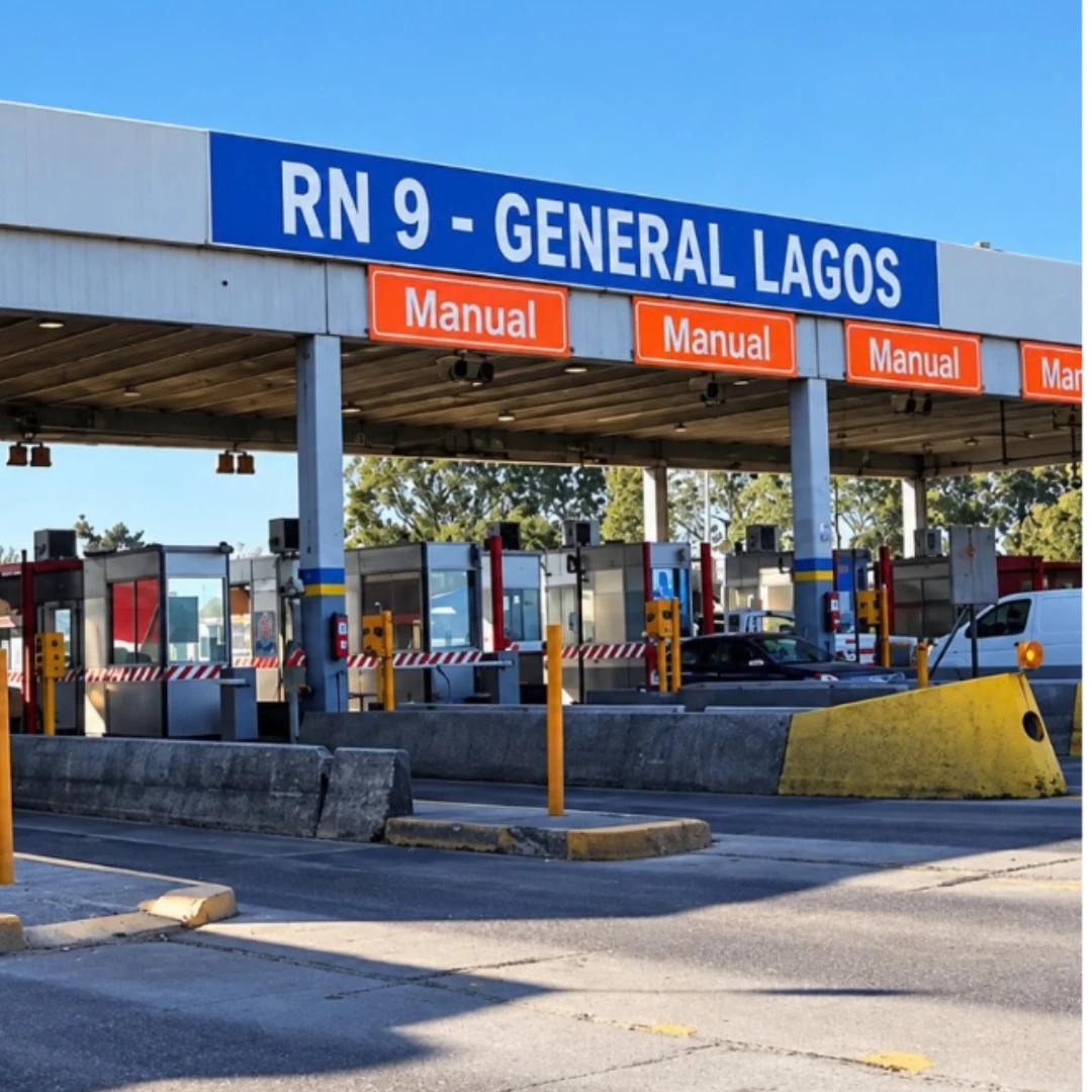 DESDE ESTE SABADO EL PEAJE DE GRAL LAGOS DEJA DE ACEPTAR EFECTIVO Y PUBLICA NUEVAS TARIFAS