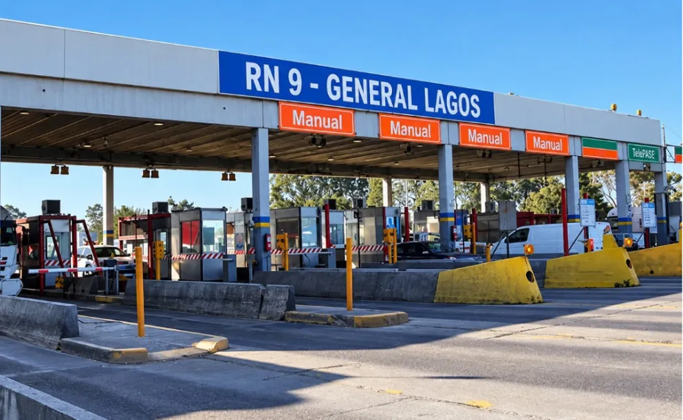 DESDE ESTE SABADO EL PEAJE DE GRAL LAGOS DEJA DE ACEPTAR EFECTIVO Y PUBLICA NUEVAS TARIFAS