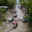 LAS INTENSAS LLUVIAS EN CHILE DESATARON UN ALUVIÓN EN LA REGIÓN METROPOLITANA