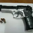 CARCARAÑÁ: IDENTIFICARON A DOS MENORES Y SECUESTRARON UNA RÉPLICA DE PISTOLA 9 MM
