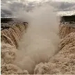 VOLVIERON A CERRAR EL CIRCUITO SUPERIOR DE LAS CATARATAS POR EL TEMPORAL EN MISIONES