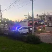 FUNES: BOMBEROS VOLUNTARIOS INTERVINIERON TRAS UNA EXPLOSIÓN EN UN RESTAURANTE